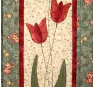 Tulips Quilt Pattern CJC-3798w  - Wholesale Product Hot on Sale