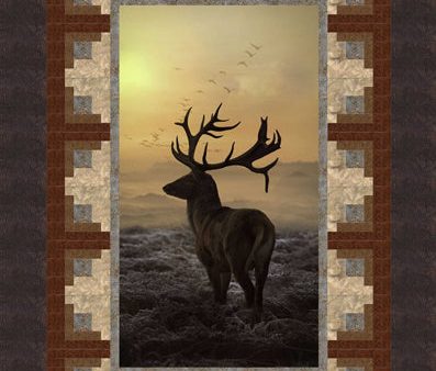 Sunset Elk Quilt Pattern CJC-56571w  - Wholesale Product Fashion