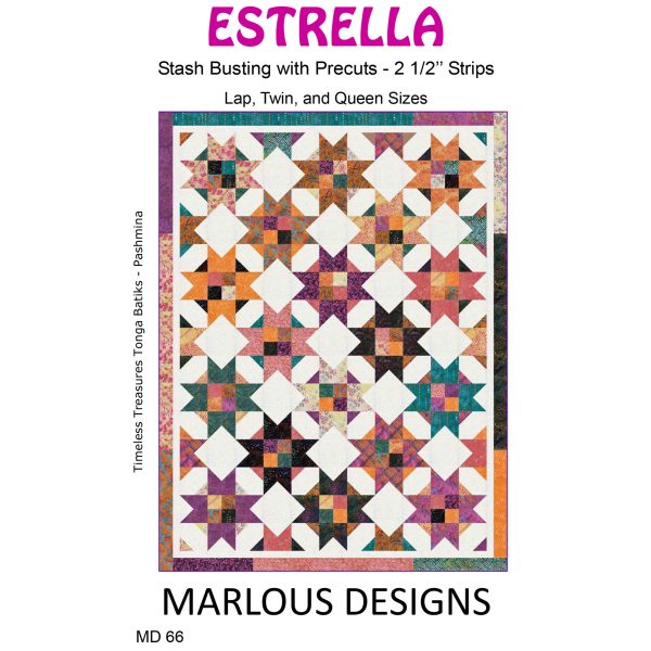 Estrella Quilt Pattern MD-66w  - Wholesale Product Fashion