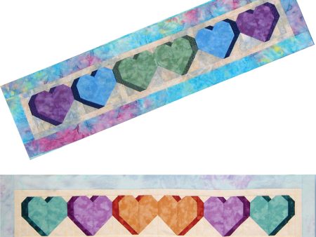 Sweet Hearts Runner Pattern KCS-SHw  - Wholesale Product Hot on Sale