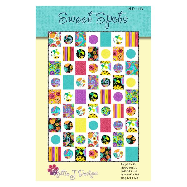 Sweet Spots Quilt Pattern NJD-113w  - Wholesale Product For Discount