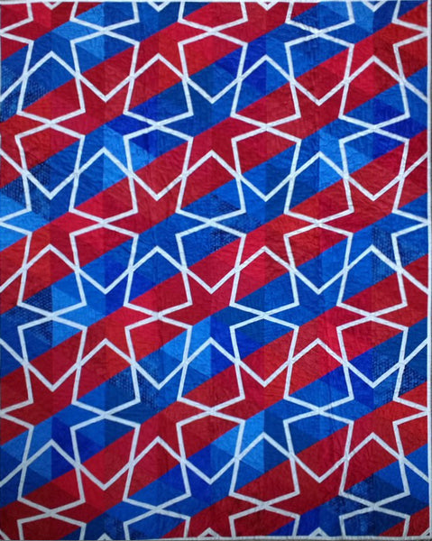 Stars and Stripes Quilt Pattern DLP-103w  - Wholesale Product on Sale