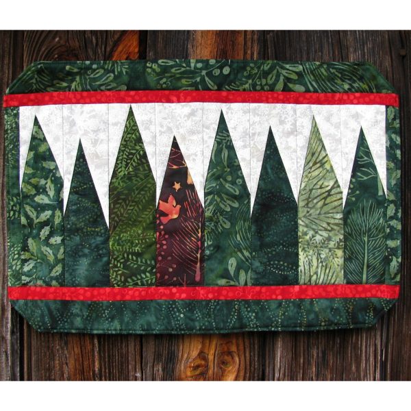 Tree Line Quilt Pattern ME-213w  - Wholesale Product Cheap