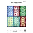 Starry Seasonal Runner One Quilt Pattern CJC-49580w  - Wholesale Product on Sale