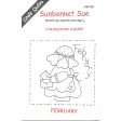 Sunbonnet Sue BOM - February Stitchery Pattern LQC-S2w  - Wholesale Product Cheap