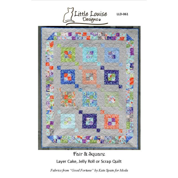 Fair & Square Quilt Pattern LLD-061w  - Wholesale Product Online Hot Sale