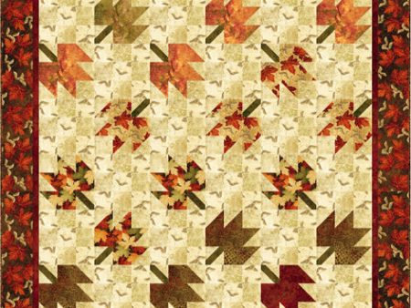 Tumbling Leaves Quilt Pattern CJC-50163w  - Wholesale Product For Sale