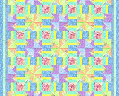 Wind Farms Quilt Pattern PS-1040w  - Wholesale Product For Cheap