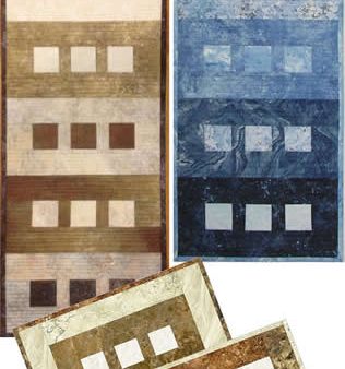 Stepping Stone Blocks #1 Table Runner & Placemats Pattern SEW-108w  - Wholesale Product Hot on Sale