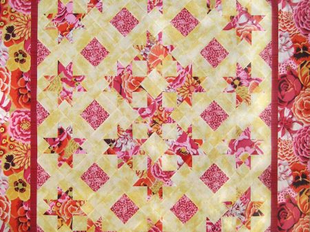 Stars for Audrey Quilt Pattern - Straight to the Point Series QW-12w  - Wholesale Product For Sale