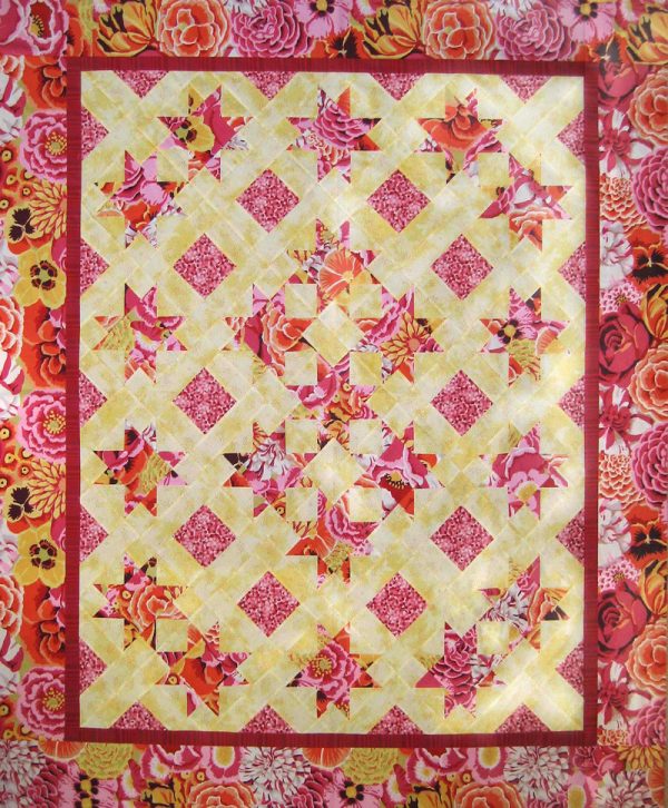 Stars for Audrey Quilt Pattern - Straight to the Point Series QW-12w  - Wholesale Product For Sale