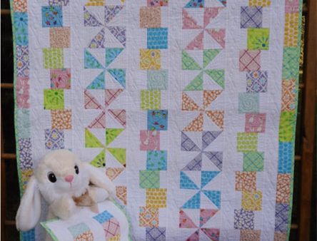 Tumbles & Twirls Baby Quilt Pattern LLD-109w  - Wholesale Product For Sale