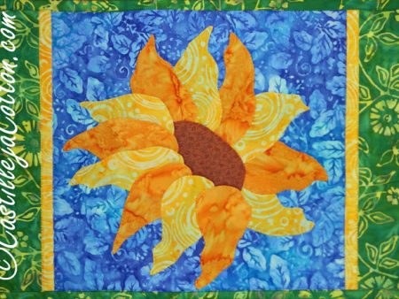 Sunflower Placemat Pattern CJC-4742w  - Wholesale Product Discount