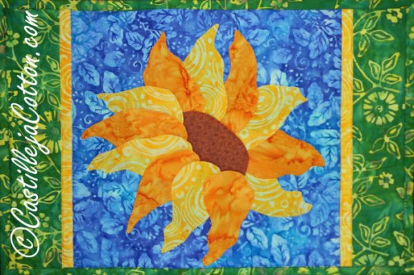 Sunflower Placemat Pattern CJC-4742w  - Wholesale Product Discount