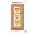 Whimsical Hearts Table Runner Pattern CJC-5051w  - Wholesale Product Online Sale