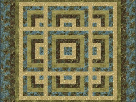 Tranquil Evening Quilt Pattern SM-142w  - Wholesale Product For Cheap