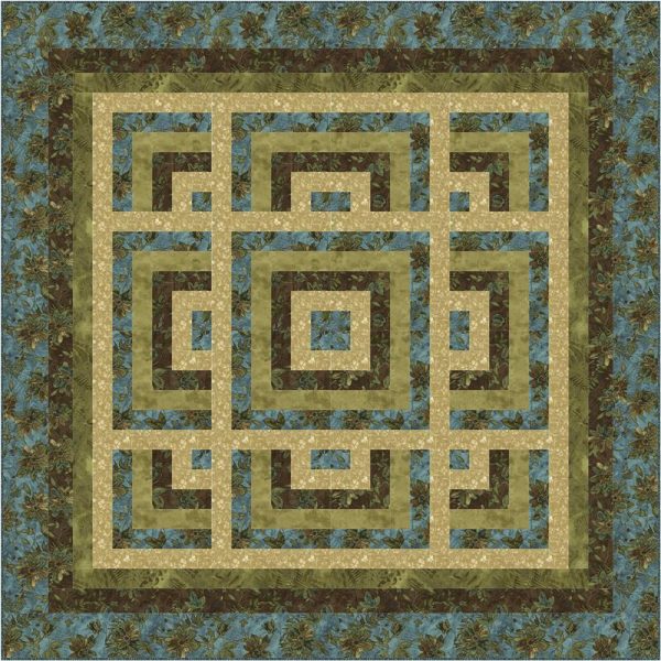 Tranquil Evening Quilt Pattern SM-142w  - Wholesale Product For Cheap