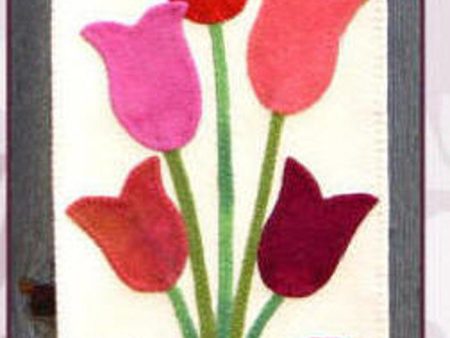 Tulip Bouquet Banner Pattern FRD-1204w  - Wholesale Product Online now