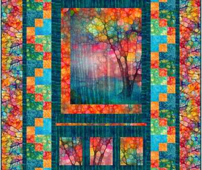 Surreal Trees Quilt Pattern CJC-57721w  - Wholesale Product Online Sale