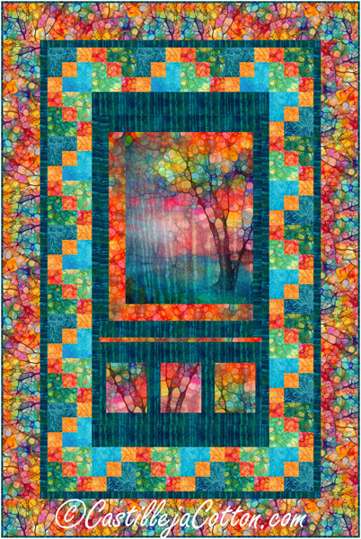 Surreal Trees Quilt Pattern CJC-57721w  - Wholesale Product Online Sale