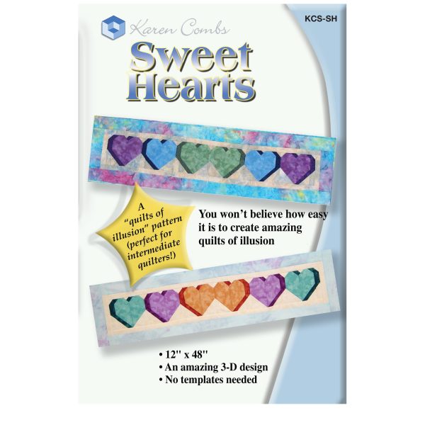 Sweet Hearts Runner Pattern KCS-SHw  - Wholesale Product Hot on Sale