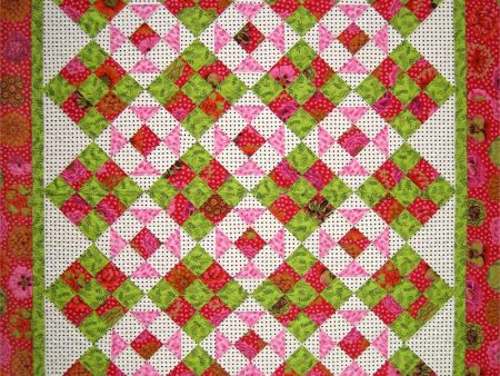 Spring Fever Quilt Pattern - Straight to the Point Series SM-110w  - Wholesale Product Online now