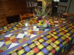 Expandable Star Table Cloth Pattern BS2-393w  - Wholesale Product For Sale