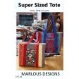 Super Sized Tote Pattern MD-CTC32w  - Wholesale Product Cheap