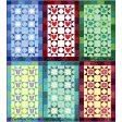 Starry Seasonal Runner One Quilt Pattern CJC-49580w  - Wholesale Product on Sale