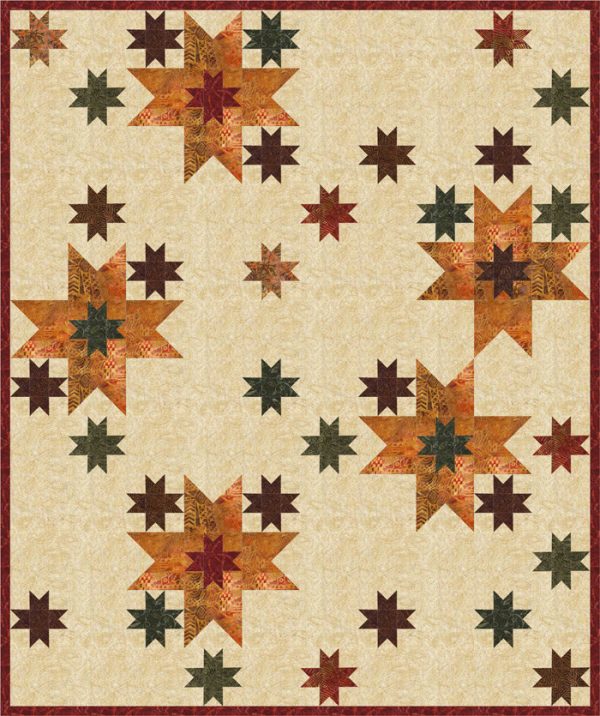 Stars of Light Quilt Pattern PS-939w  - Wholesale Product on Sale