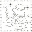 Sunbonnet Sue BOM - January Stitchery Pattern LQC-S1w  - Wholesale Product Online now