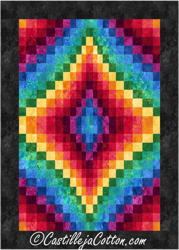 Stonehenge Diamond Quilt Pattern CJC-56467w  - Wholesale Product For Discount