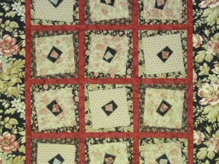 Tumblers Quilt Pattern HHQ-7342w  - Wholesale Product For Cheap