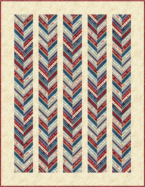 Stars & Stripes Chevrons PC-232w  - Wholesale Product Online now