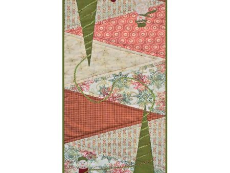 Trimming the Tree Table Runner Pattern JL-105w  - Wholesale Product Cheap