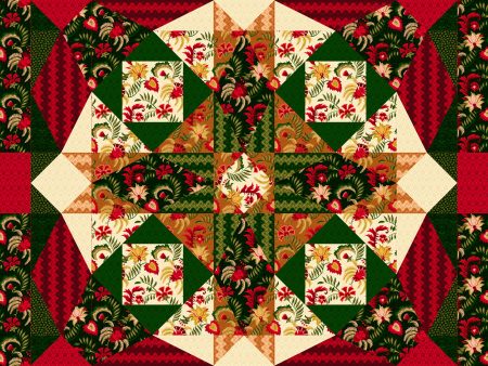 Star of Wonder Quilt Pattern YF-102w  - Wholesale Product on Sale