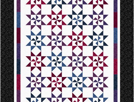 Starry Pinwheels Quilt Pattern CJC-55861w  - Wholesale Product Discount