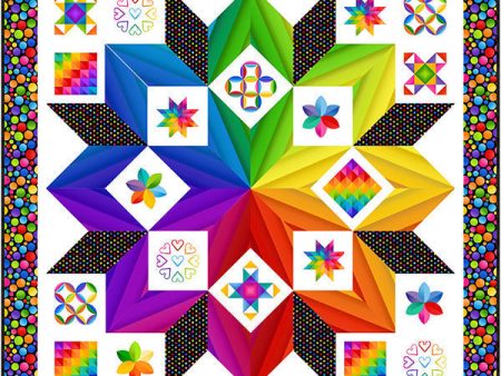 Starburst Quilt Pattern PC-284w  - Wholesale Product Online Hot Sale