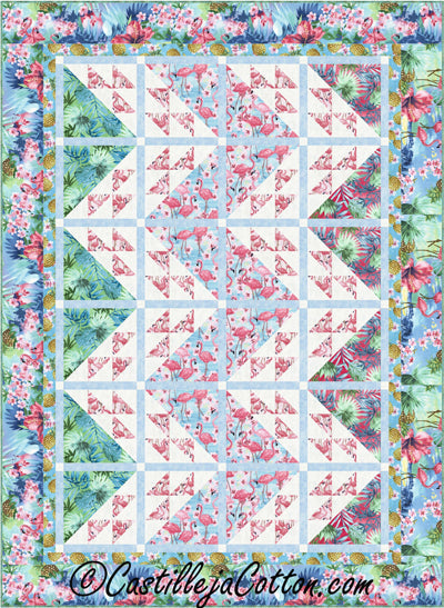 Tropical Birds Quilt Pattern CJC-5086w  - Wholesale Product Online now