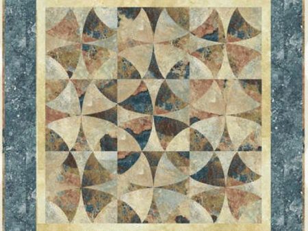 Stone Circles Quilt Pattern FRD-1119w  - Wholesale Product For Sale