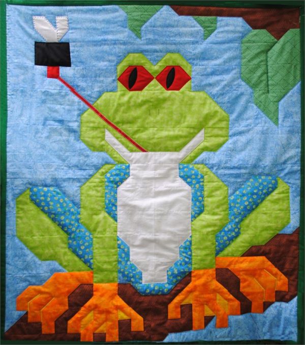 Tree Frog Quilt Pattern CQ-031w  - Wholesale Product Supply