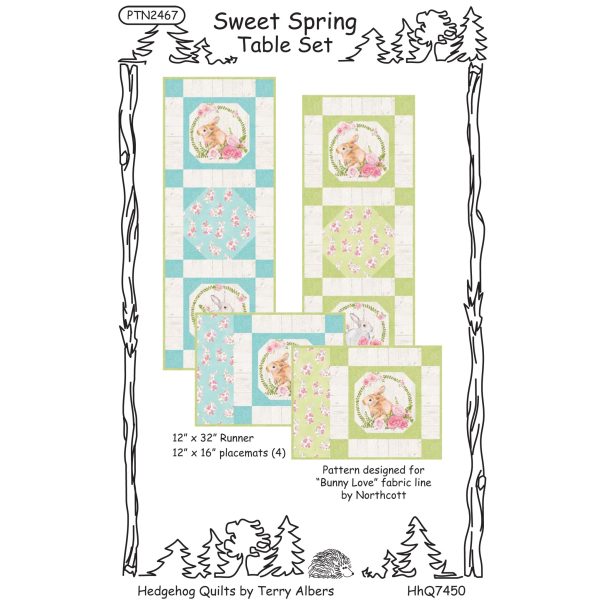 Sweet Spring Table Set Pattern HHQ-7450w  - Wholesale Product Discount