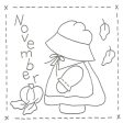 Sunbonnet Sue BOM - November Stitchery Pattern LQC-S11w  - Wholesale Product Fashion