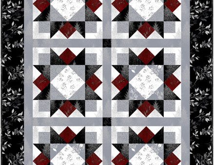 Star Flower Lap Quilt Pattern CJC-50892w  - Wholesale Product on Sale