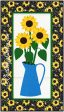 Sunflowers in a Jug Quilt Pattern CJC-405513w  - Wholesale Product Fashion