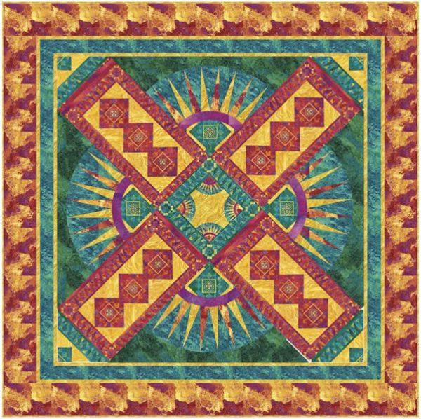 Stonehenge Beauty Quilt Pattern PC-117w  - Wholesale Product For Cheap