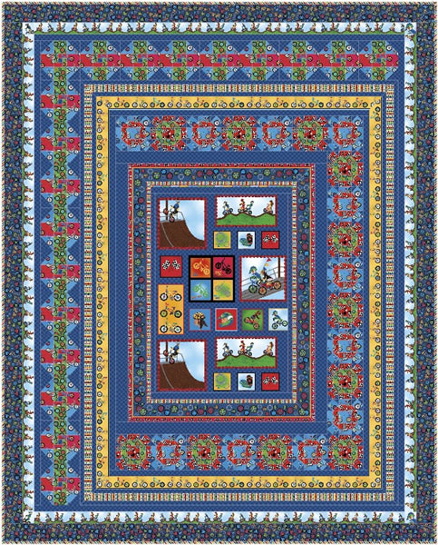 Wheels In Motion Quilt Pattern PC-115w  - Wholesale Product For Sale