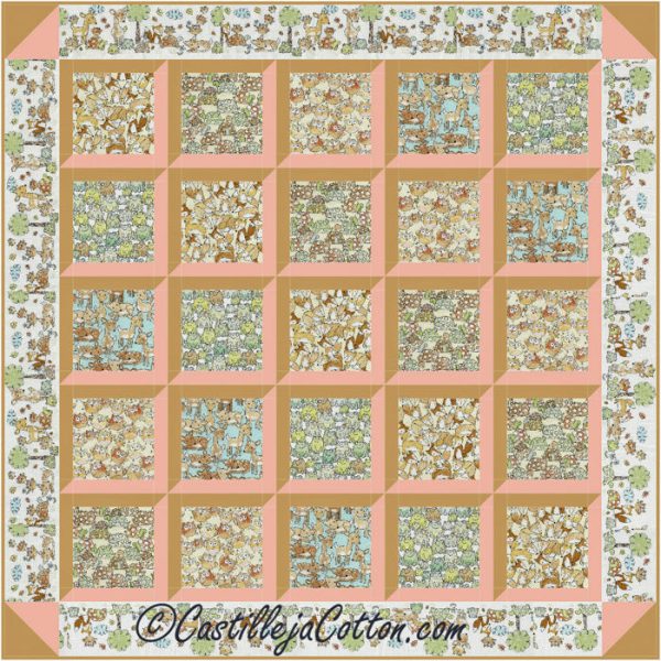 Window View Quilt Pattern CJC-48471w  - Wholesale Product Sale