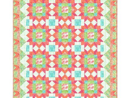 Tropical Paradise Quilt Pattern FHD-321w  - Wholesale Product Online Sale