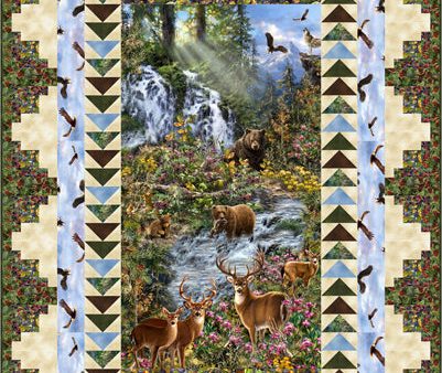 Wilderness Panel Quilt Pattern CJC-37125w  - Wholesale Product Online now